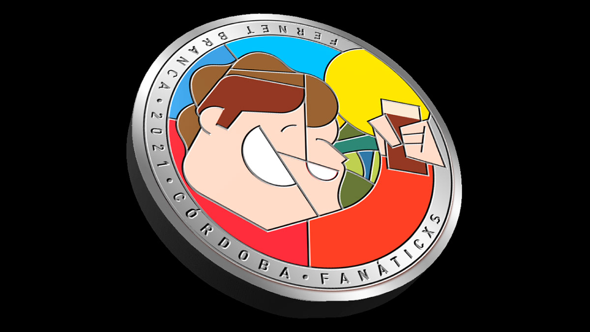 Branding design Packaging mint ilustration coin design