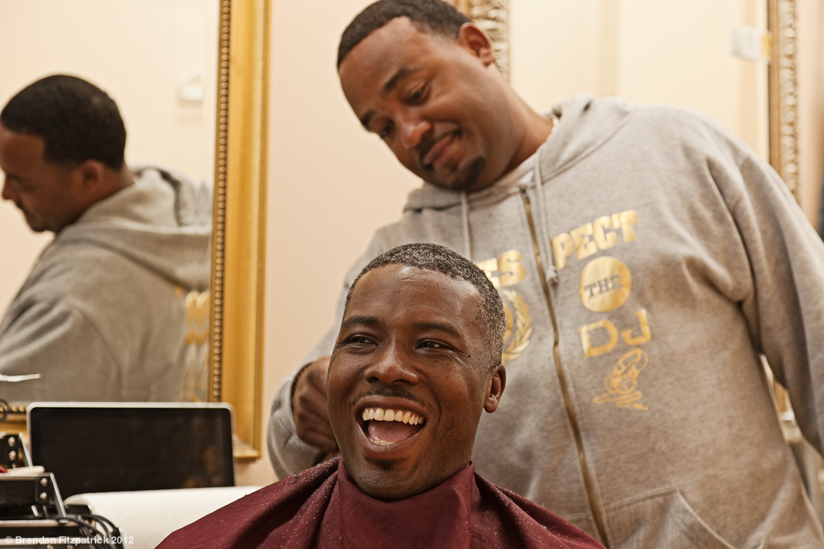 barber barbershop Harlem Street men african american grooming hair haircut