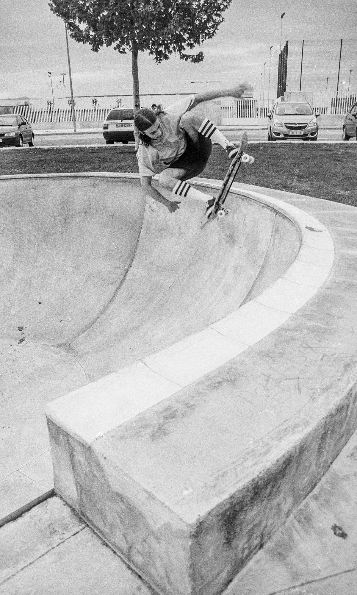 Fotografía Documental fotografia analogica 35mm skateboarding monopatin Tropopausa Ignacio Hergueta