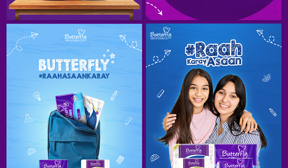 Butterflypakistan kv Menstrual Hygiene period sanitary napkin sanitary pad school girl women womenhealth awareness