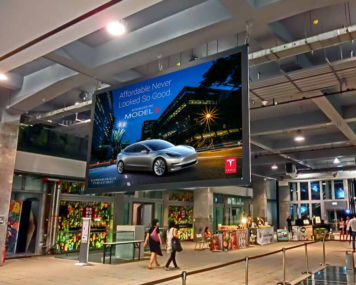 Tesla Model 3 Ad Campaign