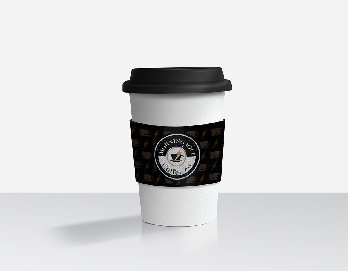 logo design rebranding Coffee cup