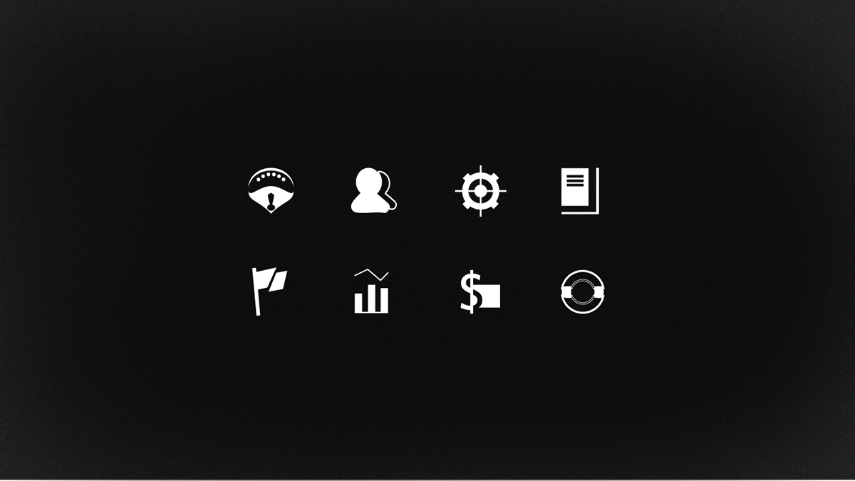 Interface  icon  button UI menu