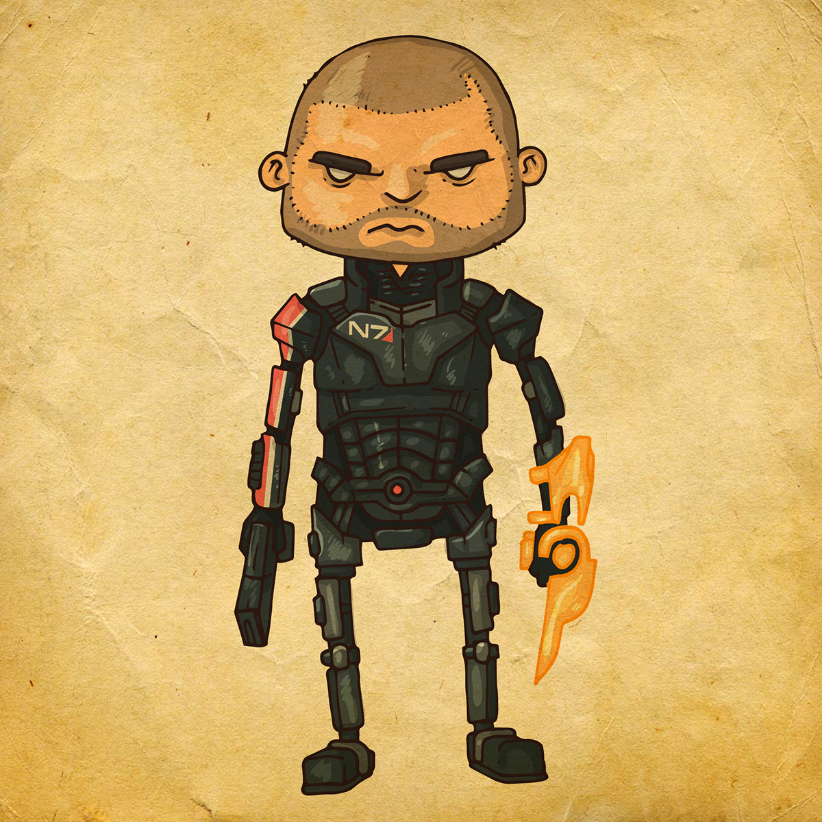 mass effect witcher Raiden Metal Gear sparrow jack captain Booker BioShock shepard jocker Han Solo star wars pirates darth vader