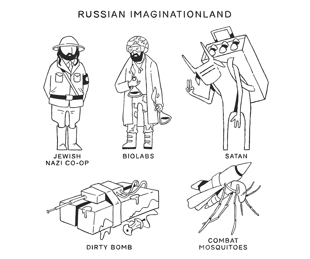 Imaginary Russian enemys