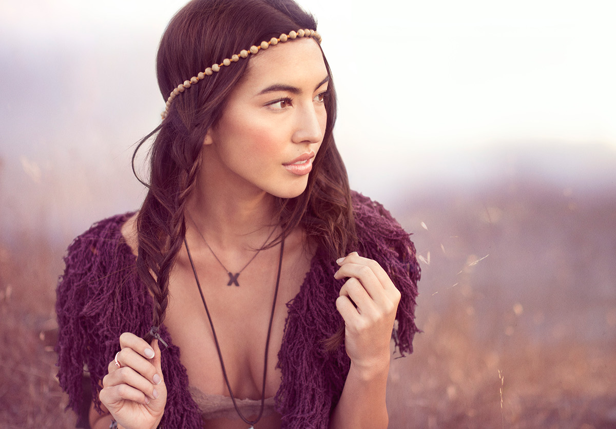 free people Nature portrait editorial beauty