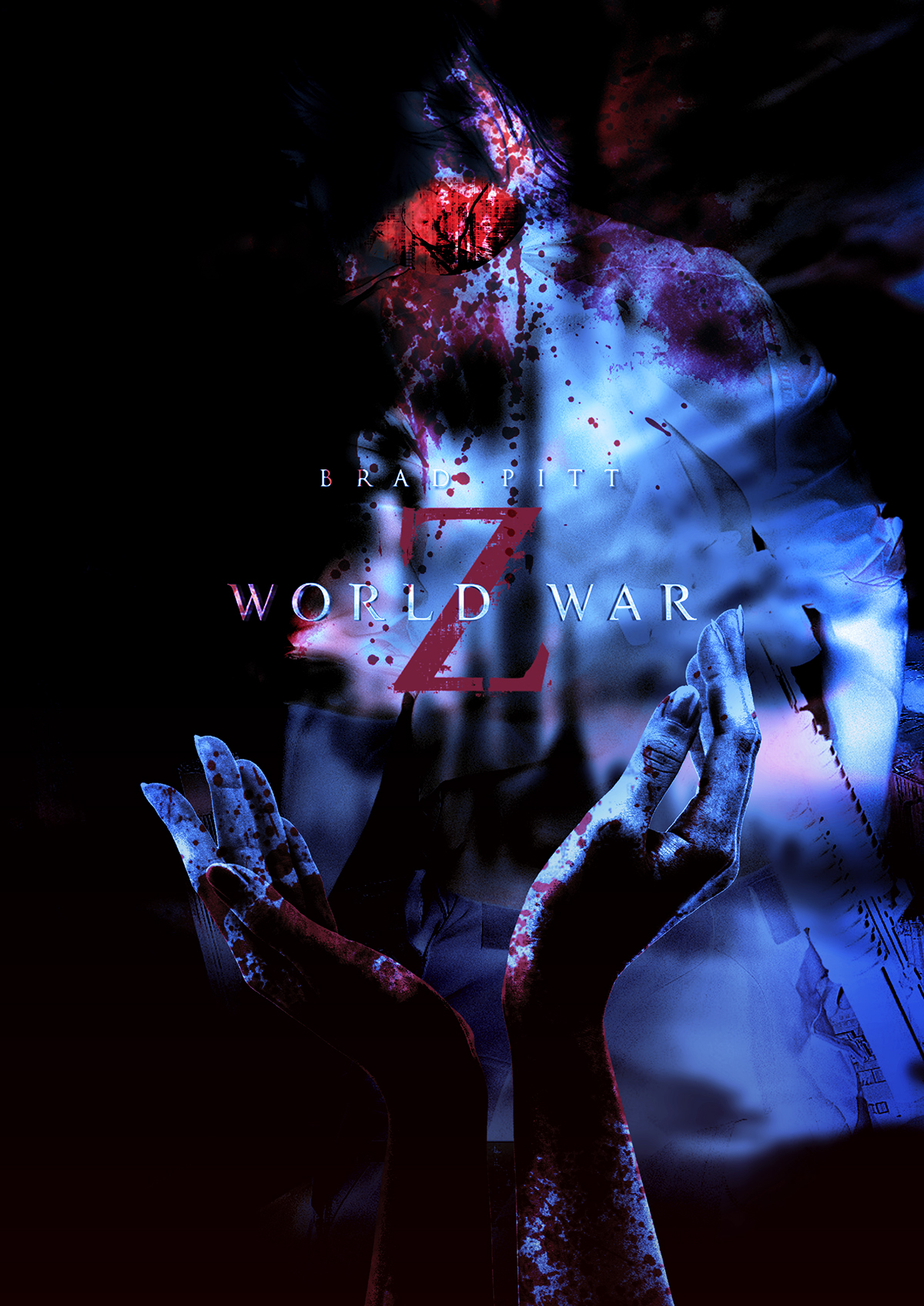 world War Z2 blood hand
