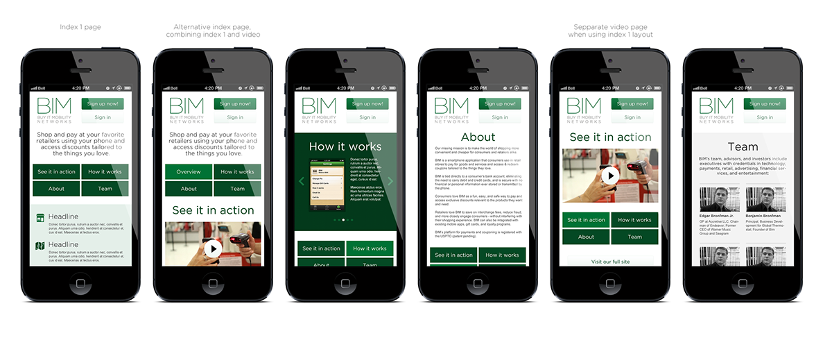 BIM  mobile payments