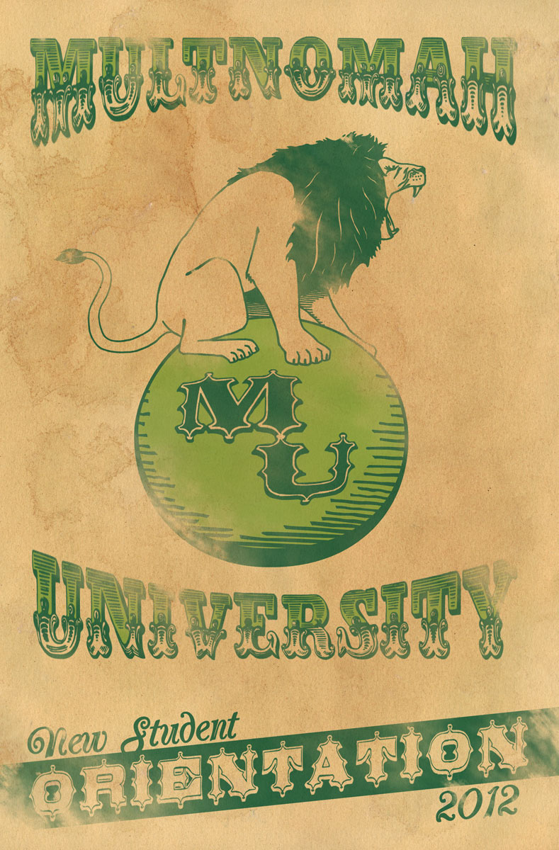 lion  college University Mascot Circus vintage Retro
