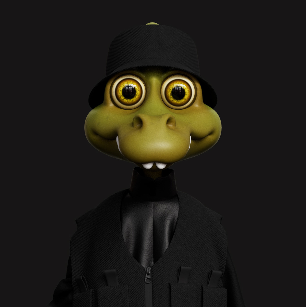 cartoon Character design  concept art 3D character art Zbrush Character Maya marvelous designer character  artist