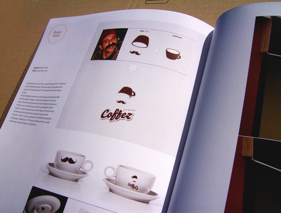 book publication featured logo identity sign Icon Coffee brand turkish