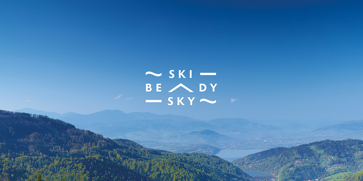 beskidy mountains brand tourist logo design poland silesia Highlanders Adobe Portfolio