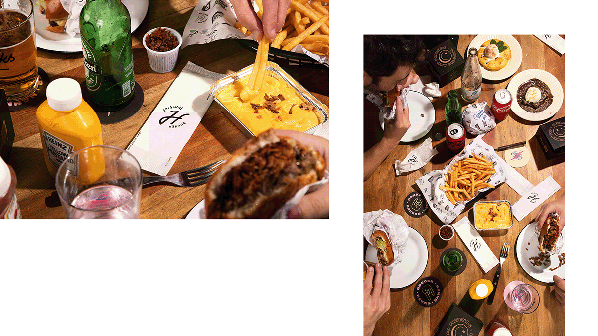Brand Design brand identity burger design Fast food Food  identity menu Packaging restaurant