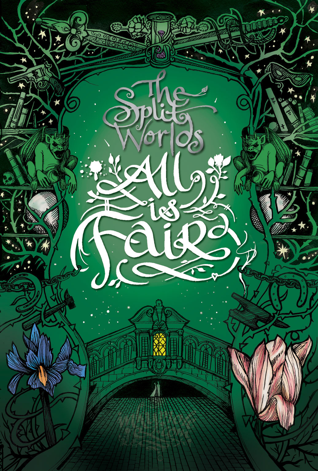 book cover fantasy book books split worlds