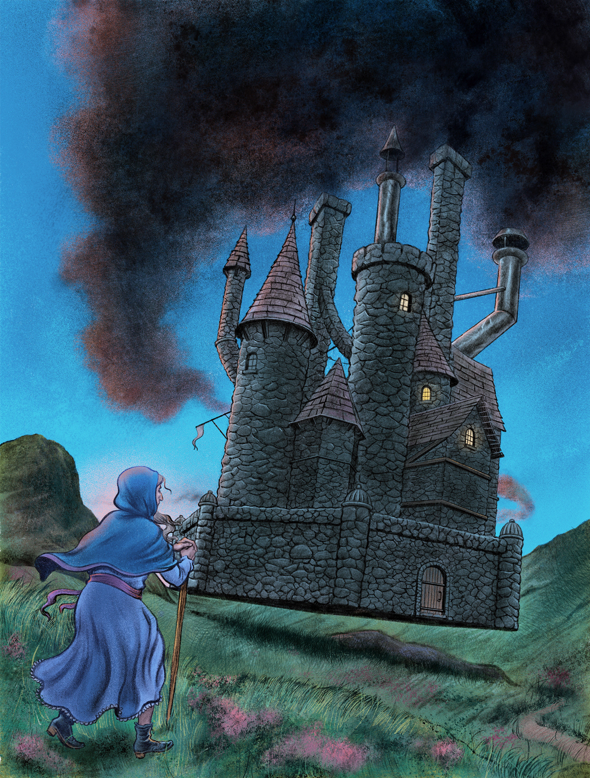 book book illustration fantasy fairytale editorial kids childrens book ILLUSTRATION  book design childrens classics