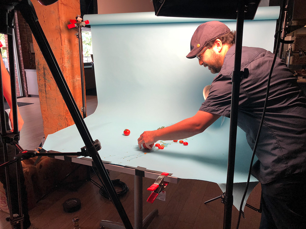 creativemornings fieldtrips adobe Photography  stop motion graphics animation  #CMFieldTrips aaron bernstein Creative residency tomatoes