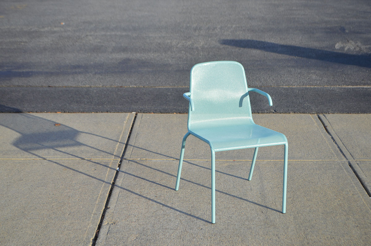 metal cafe chair powder coating quirky