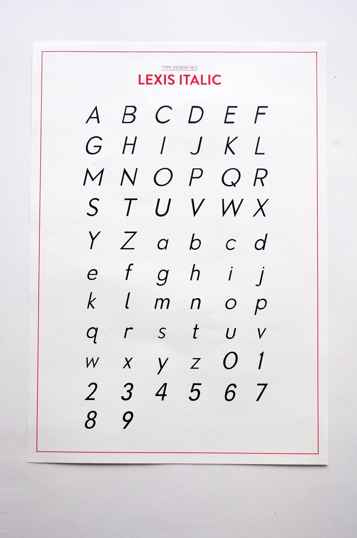 dyslexia lexis regular Typeface font