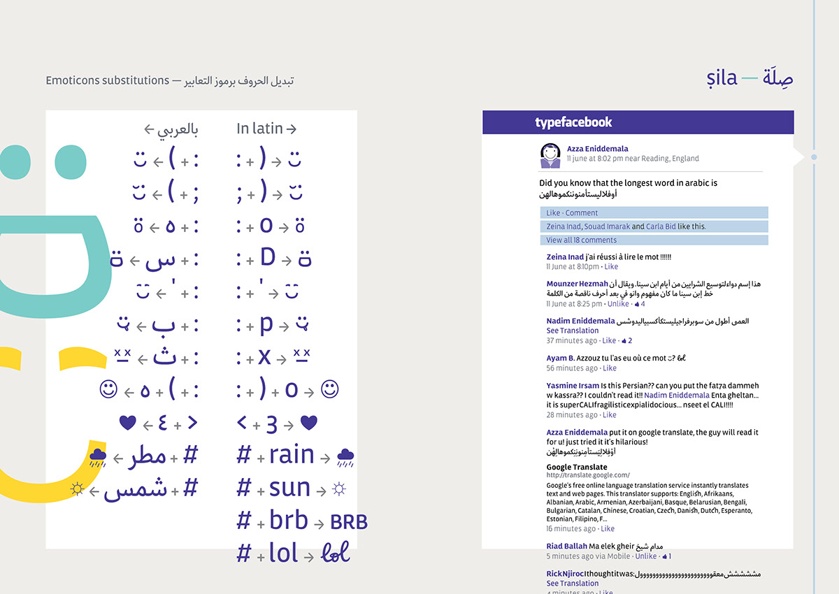 Typeface font arabic Latin diacritics Naskh sans-serif webfont