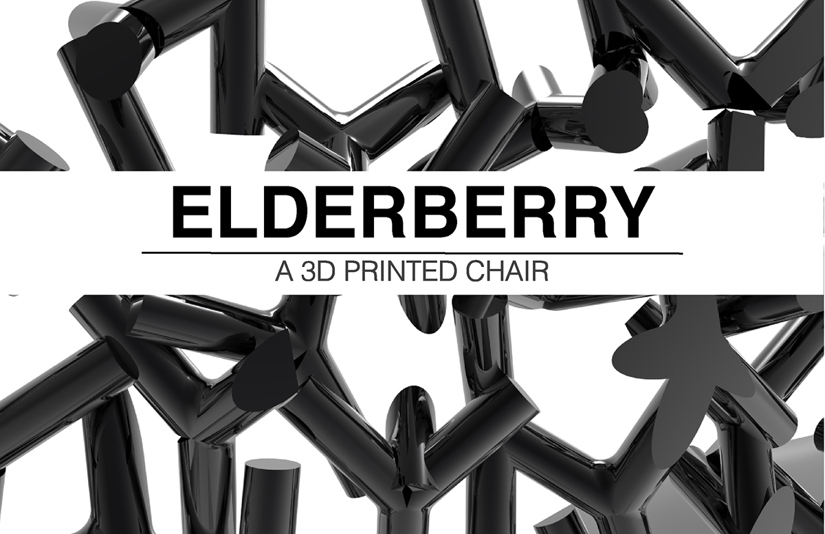 furniture 3d printing organic chair