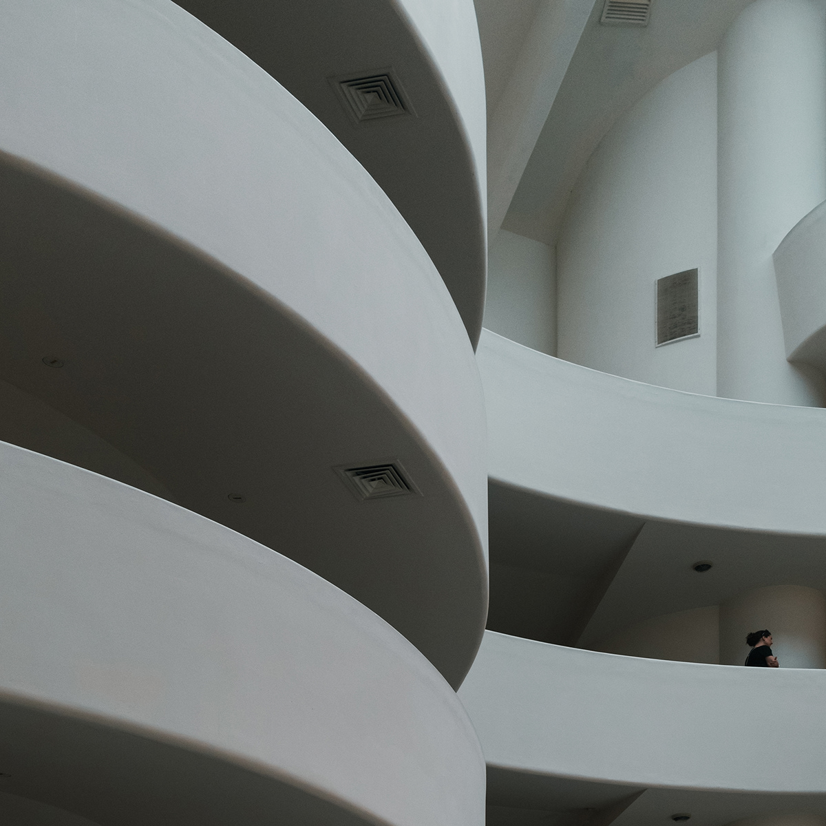 Photography  guggenheim museum minimal abstract art architecture concrete New York united states