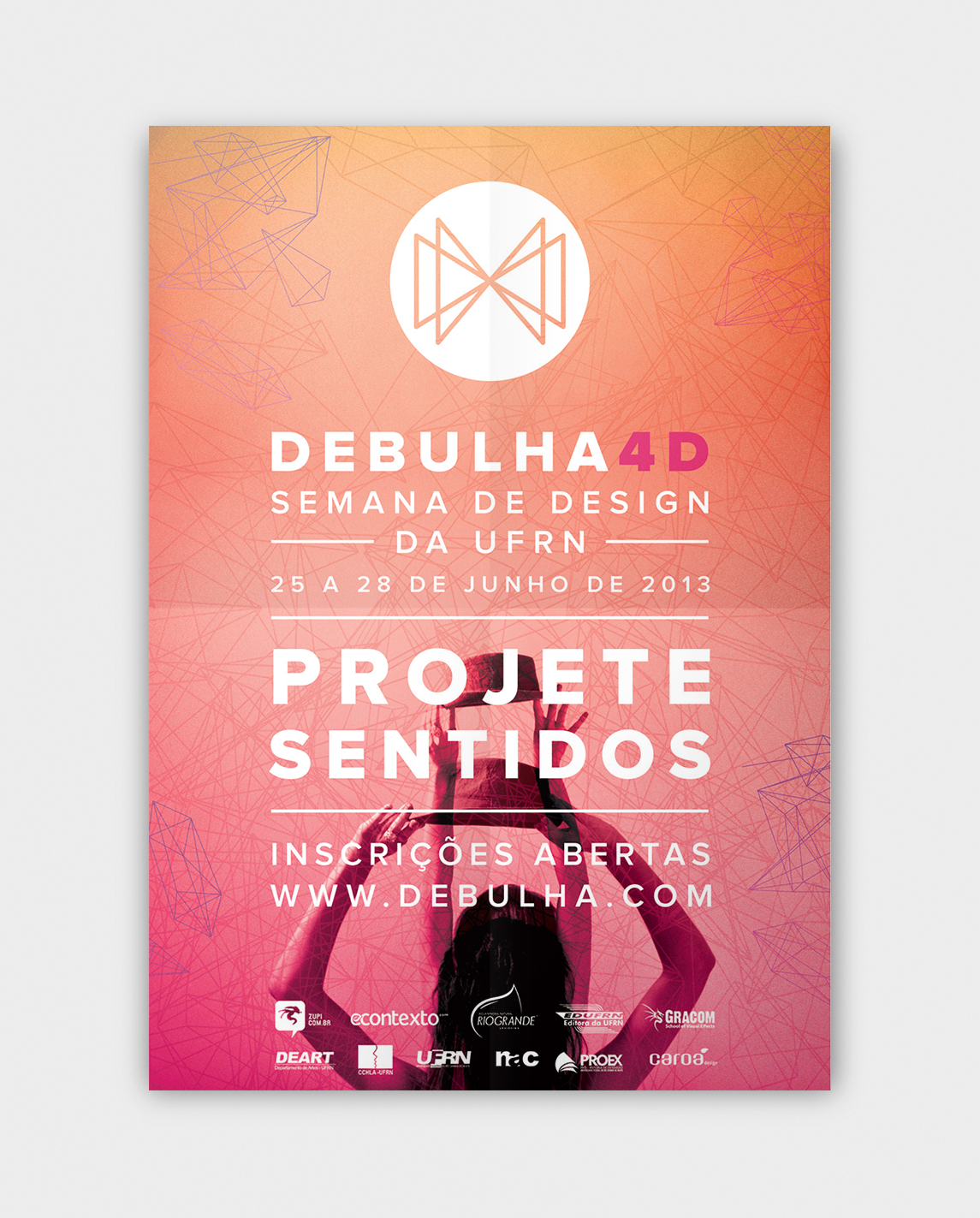 Website poster posters Debulha design week