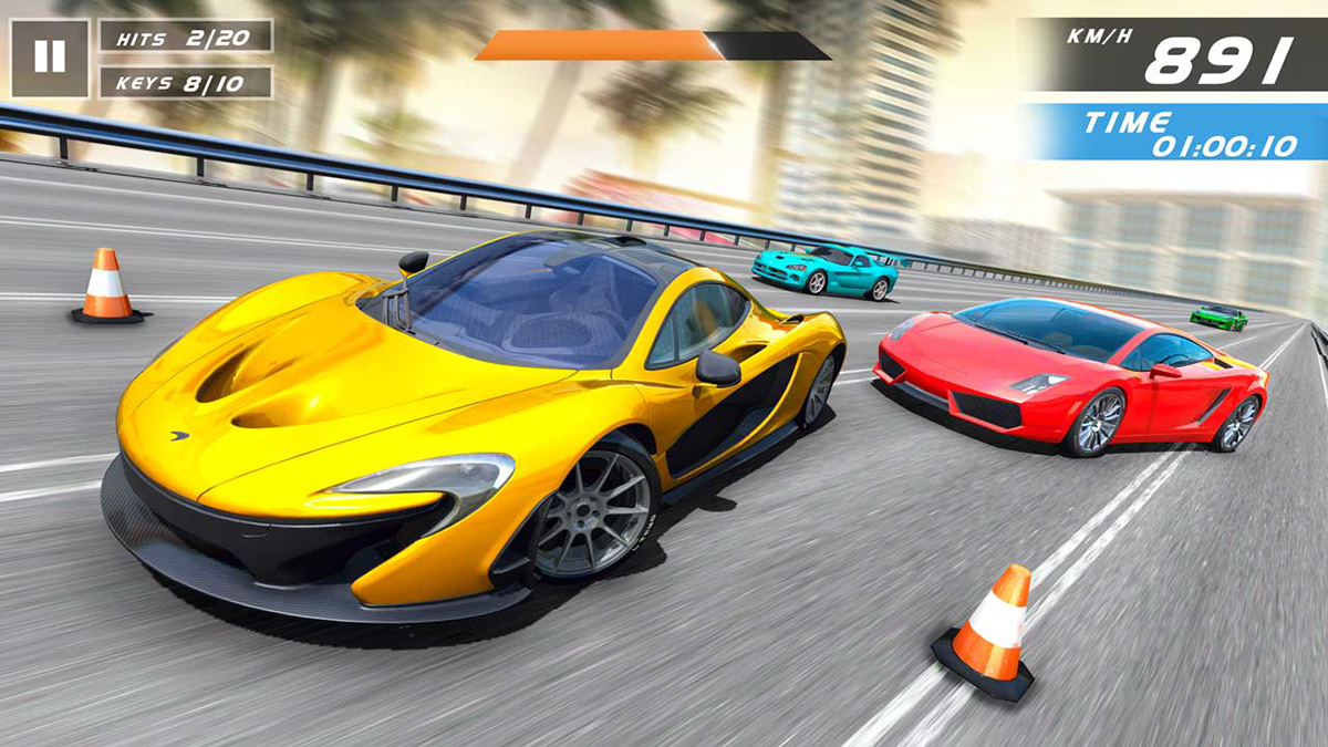 ArtStation City Car Racing Game UI/UX Design | lupon.gov.ph