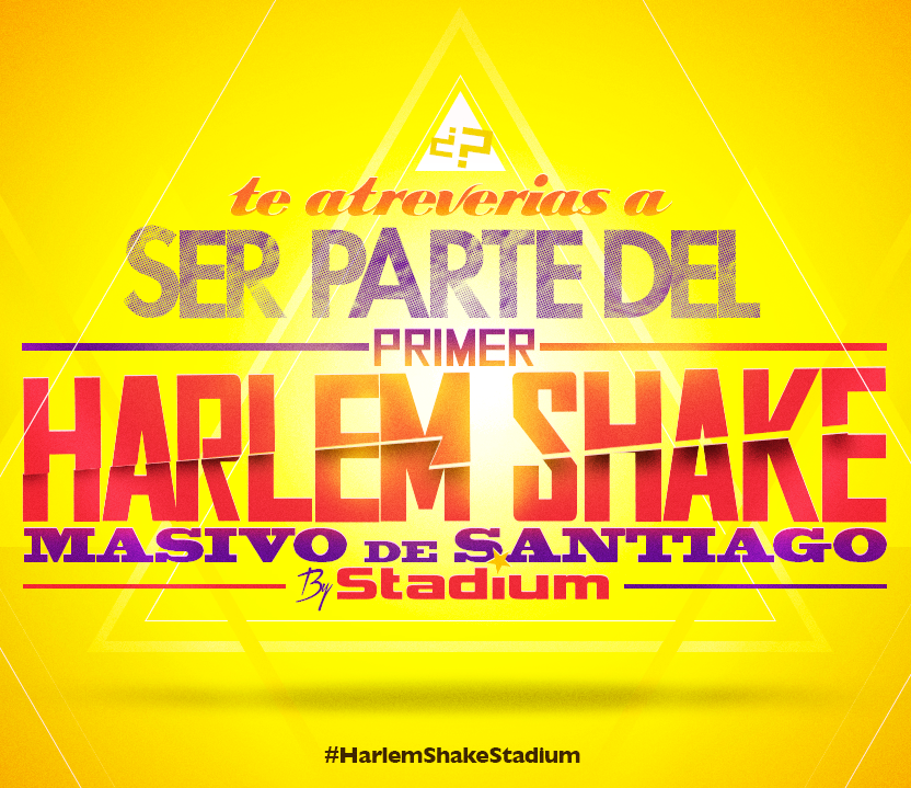 harlem shake  stadium Albingraphics Felix Farias Correa albinmania dancer chile