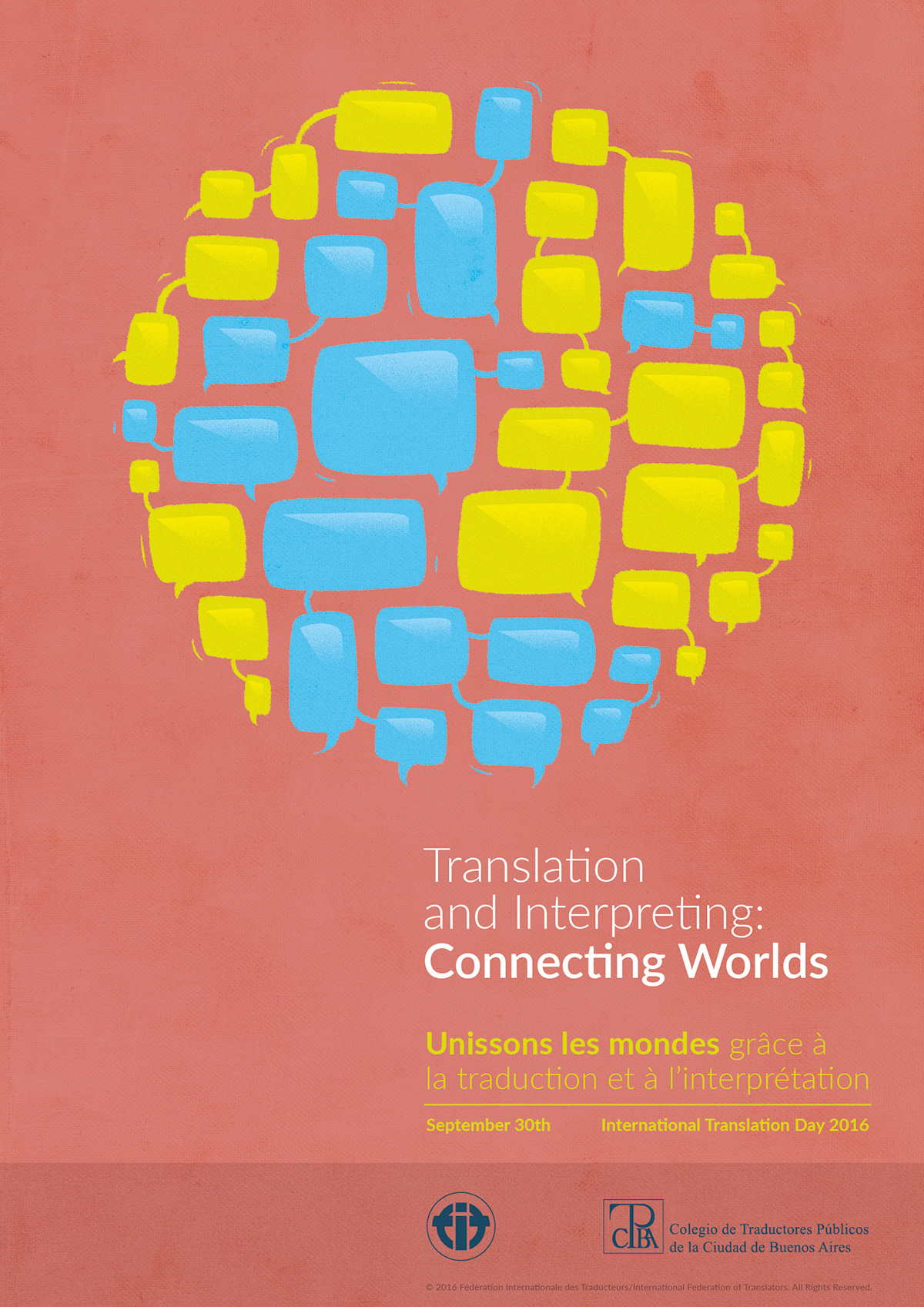 translation poster world Languages communication connect interpreting International connection