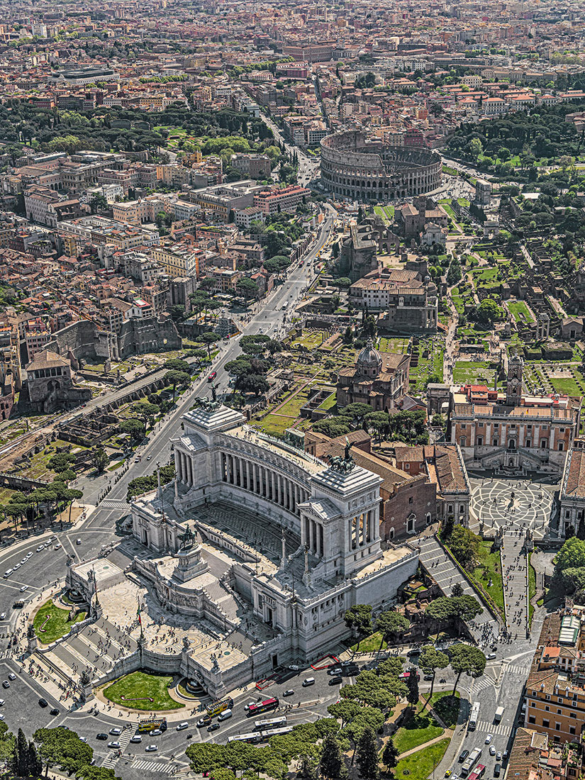 Rome Italy city Aerial Urban roma people history architecture culture