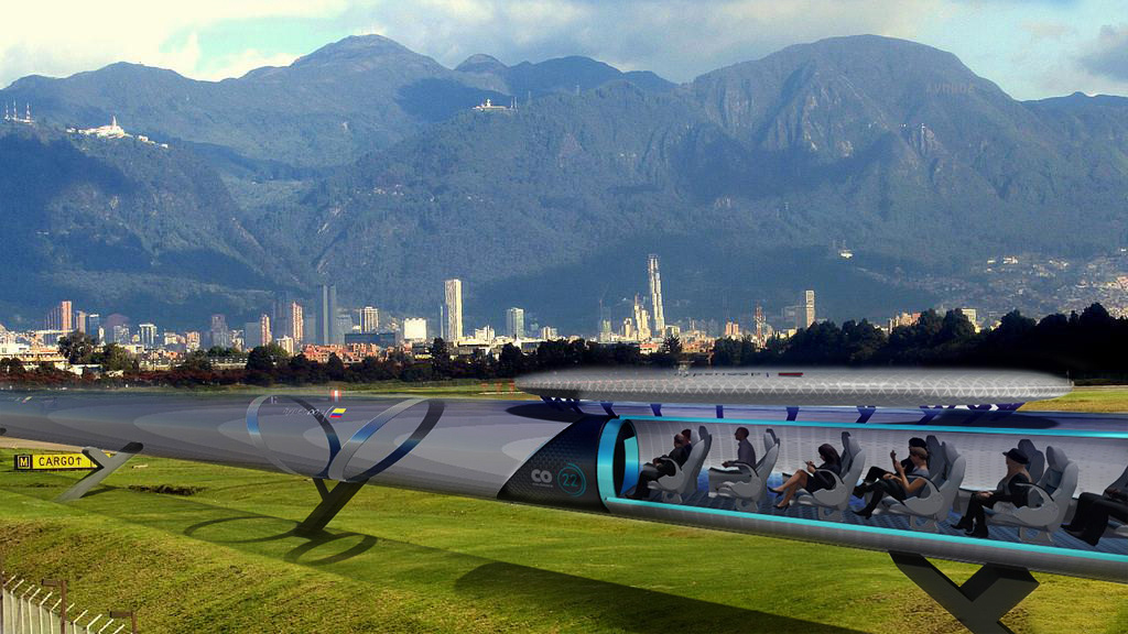 colombia hyperloop Movilidad proyecto transporte tren velocidad
