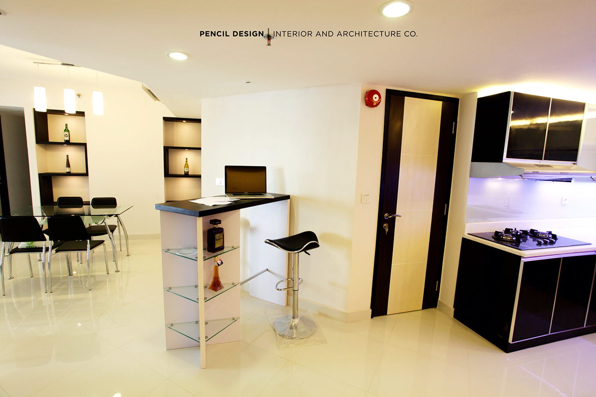 interior apartment service condominium minimalist