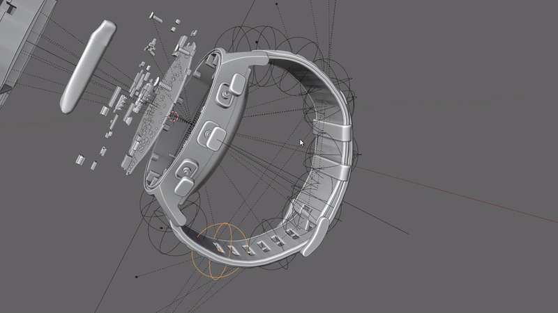 3D modeling texturing animation  after effects Watches product rendering Renders yan3dx