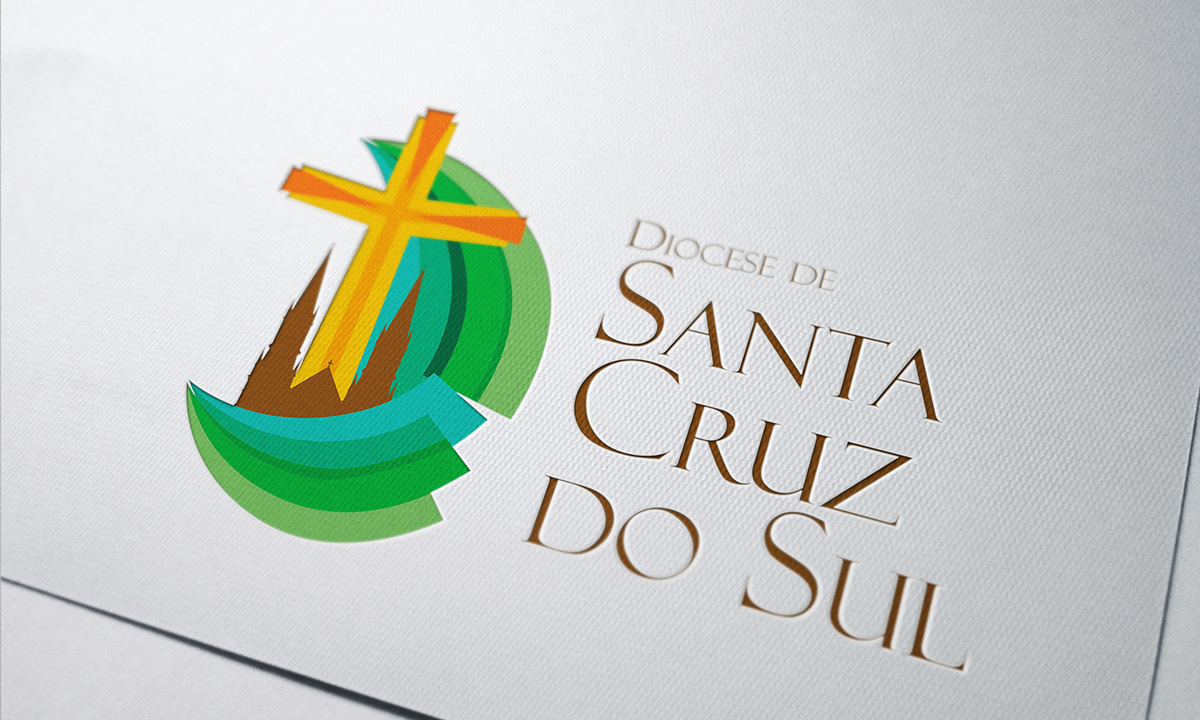 igreja católica Igreja Logomarca logo Diocese santa cruz do sul agência tabor comunicação