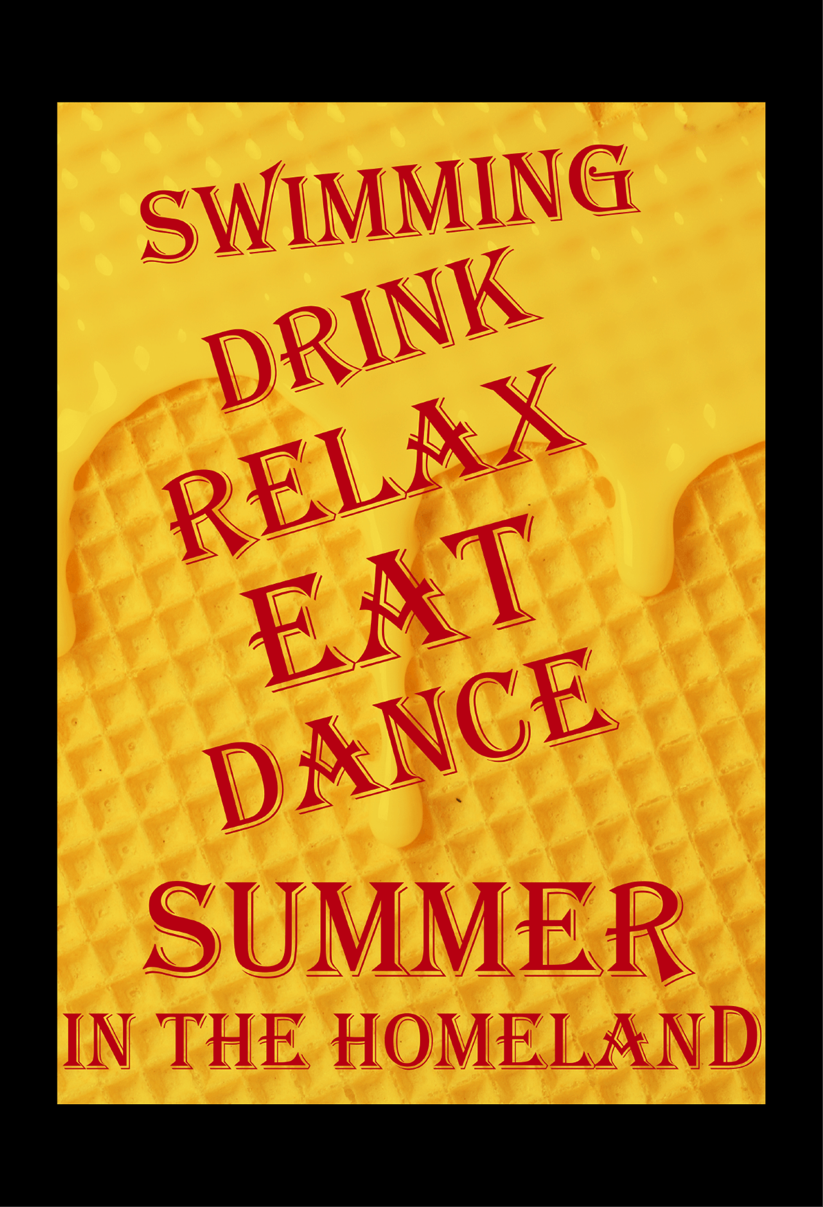 poster Poster Design summer Darts design