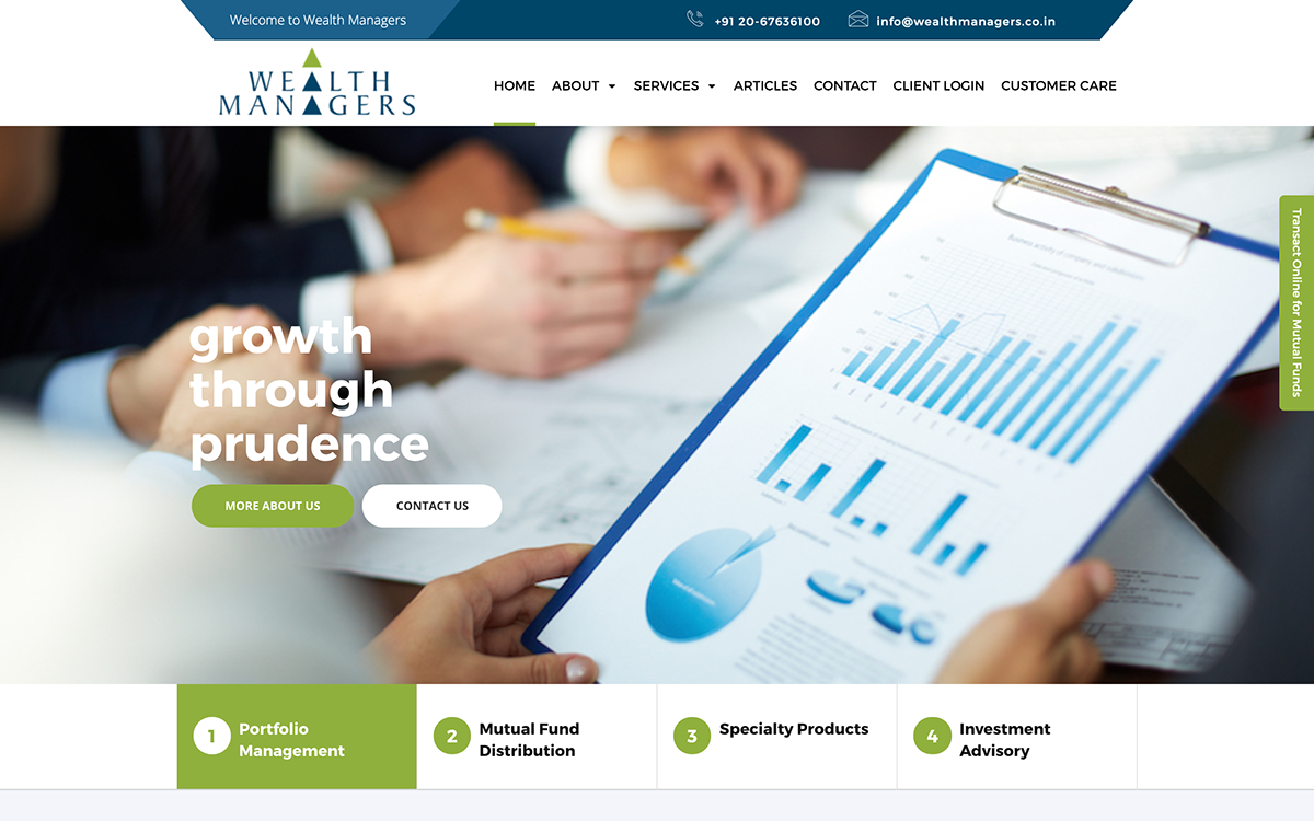 design Website Webdesign financialservices mutualfunds finance wealth wealthmanagement stocks Shares