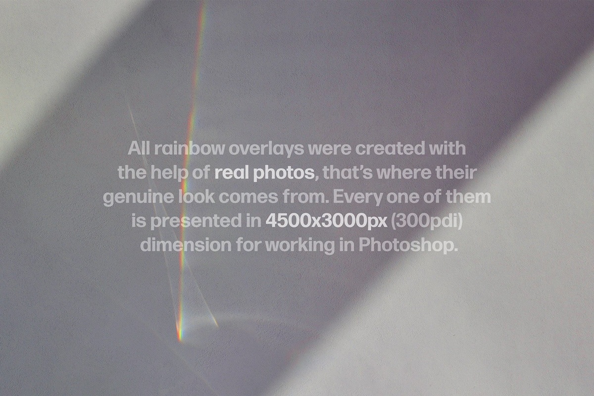 download light Mockup Overlay photoshop rainbow shadow sunlight sunshine texture