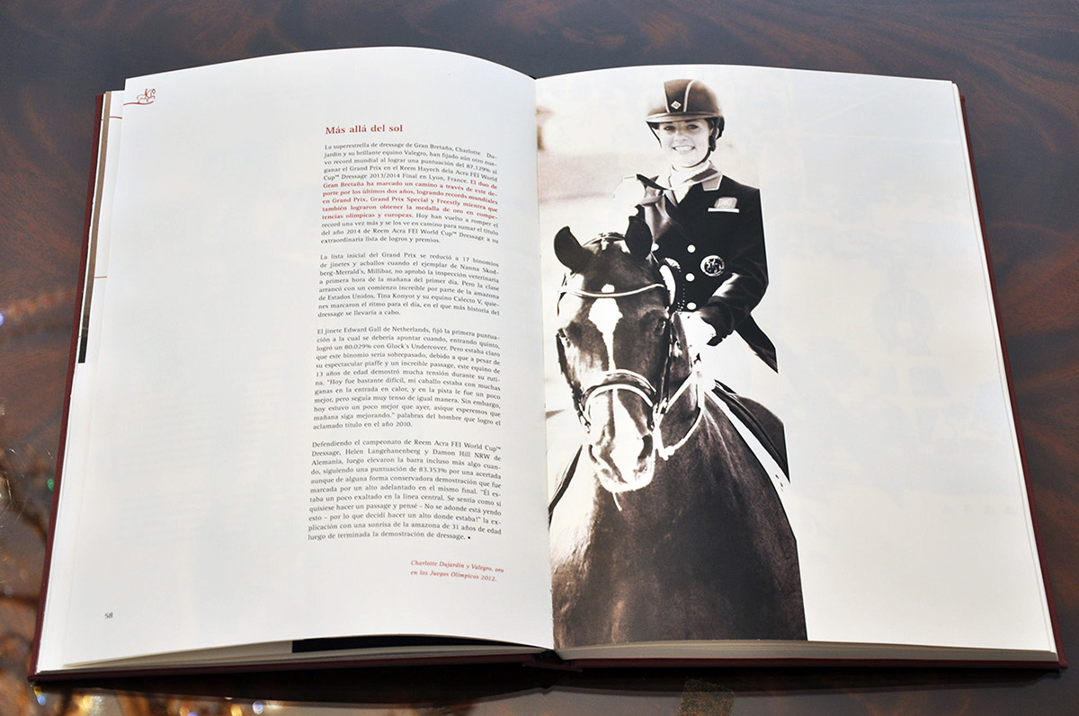 horses caballos ballet editorial Fotografia libros