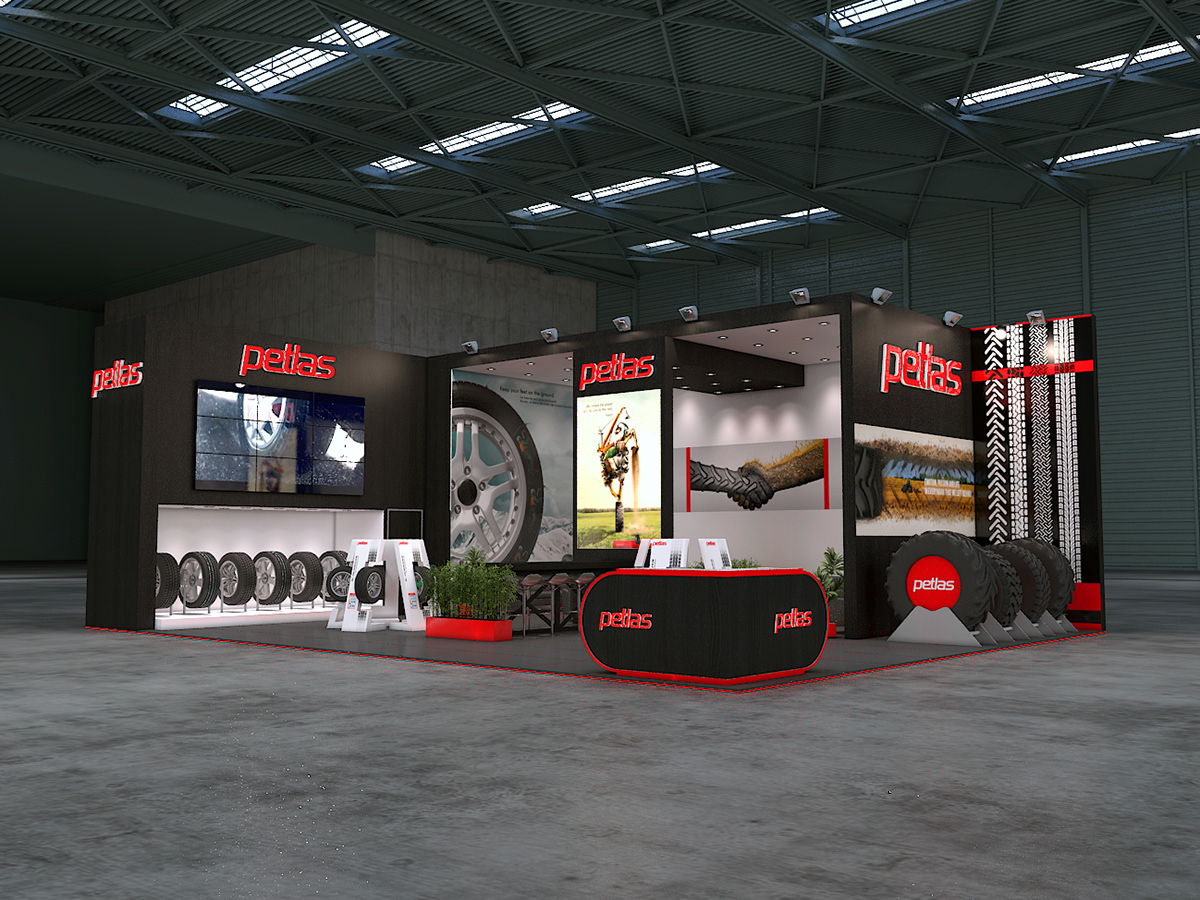 Exhibition  3D design Detay Gıda kilim mobilya Tüfekçi Makina venus teksan petlas