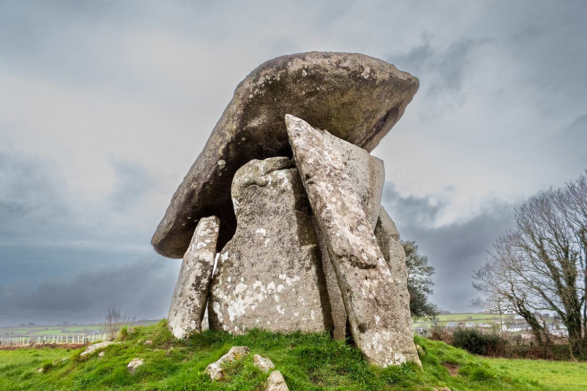 Trethevy Quoit in Cornwall
