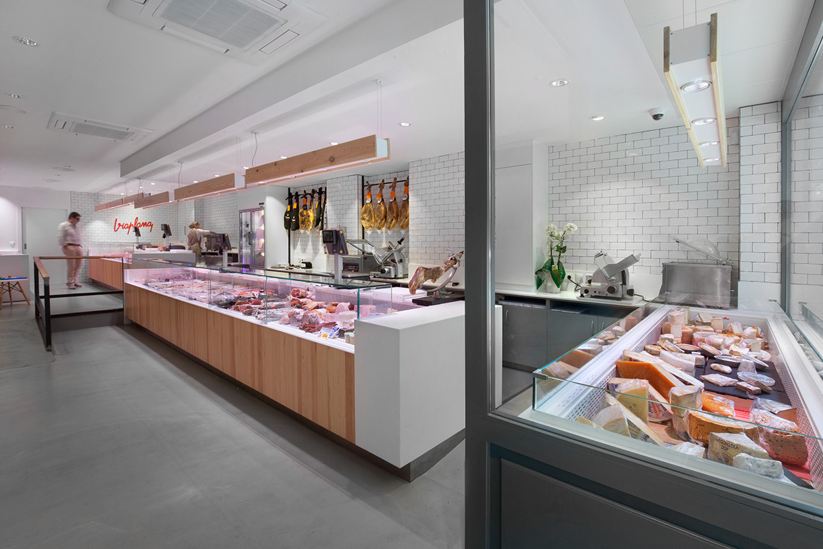 butcher shop butcher Retail butchery agencement delicatessen design meat