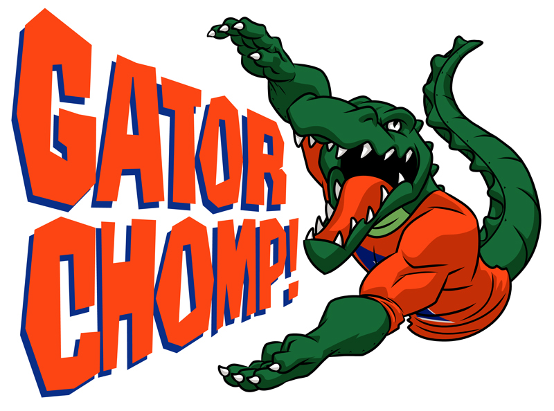 Florida Gators official Stickers/Emojis art on Behance