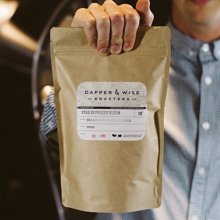 package design  Coffee Oregon bags Coffee Bags Coffee Design Minimalism identity label design icons
