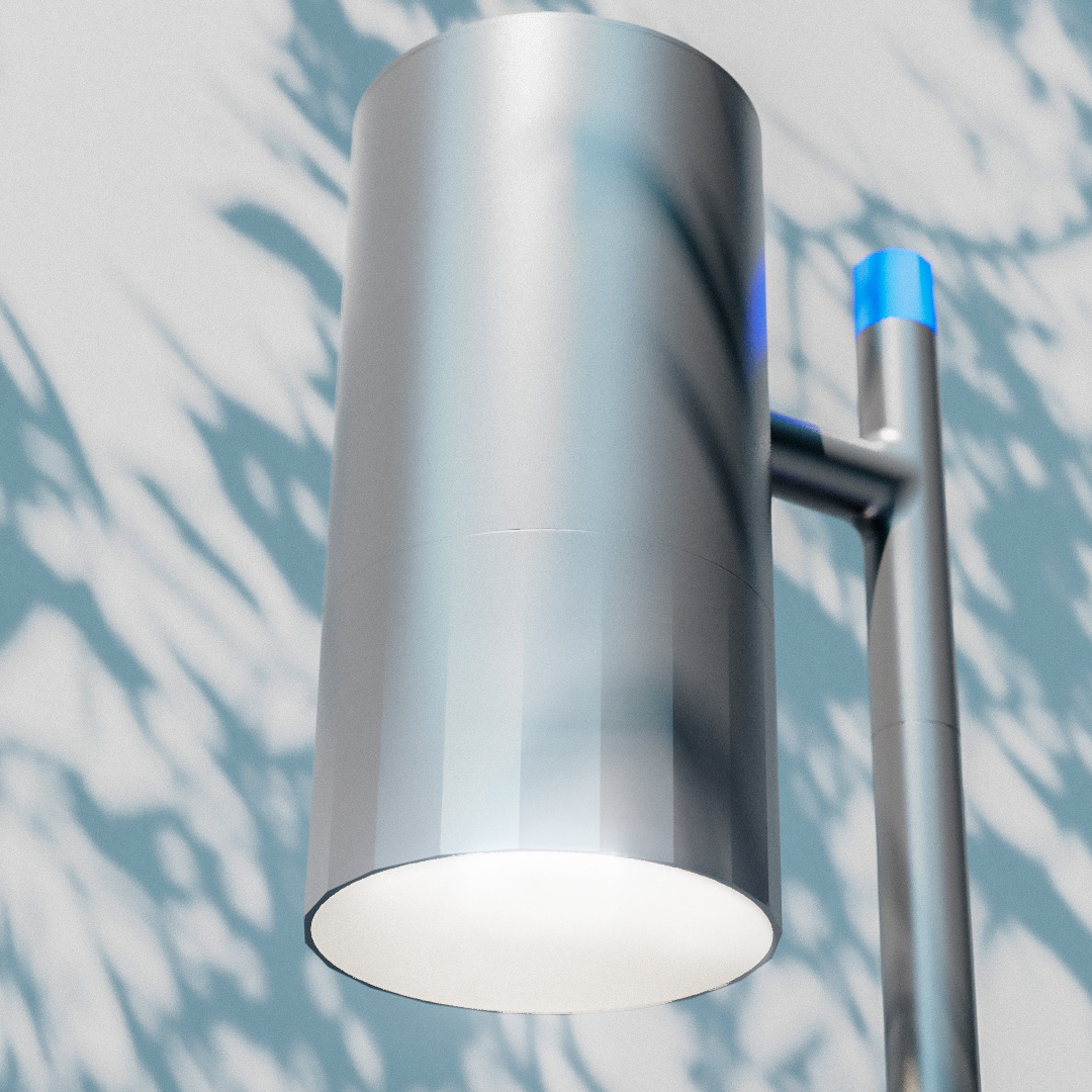 cylinder furniture industrial design  keyshot Lamp minimal primitive product product design  Rhino