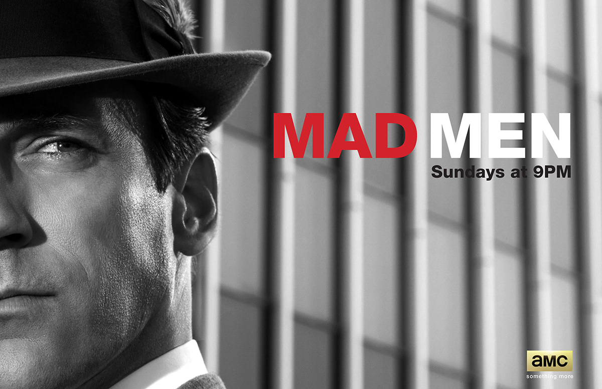 AMC posters The walking Dead madmen breaking bad Half-face