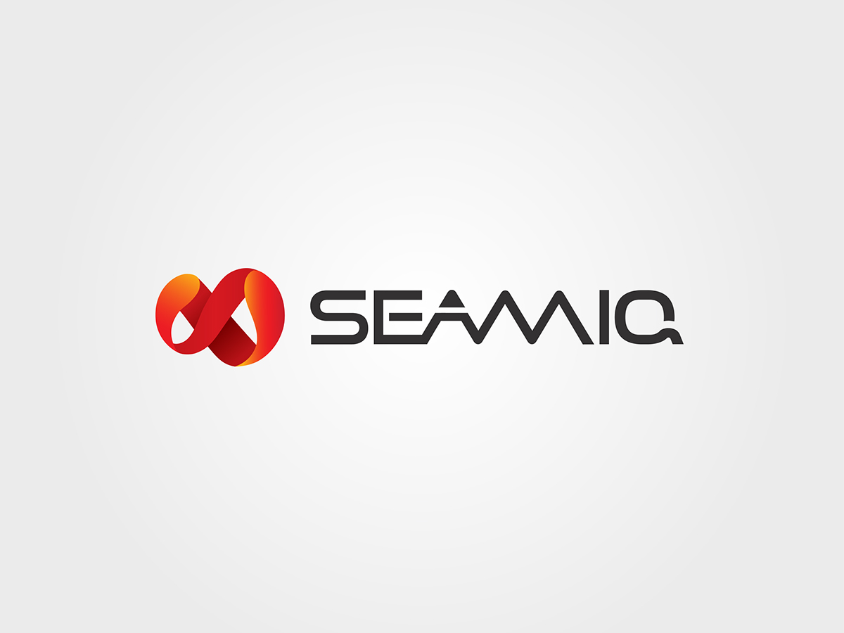 logo Seamiq creative bay guideline stationary sketch pattern brand identity branding 