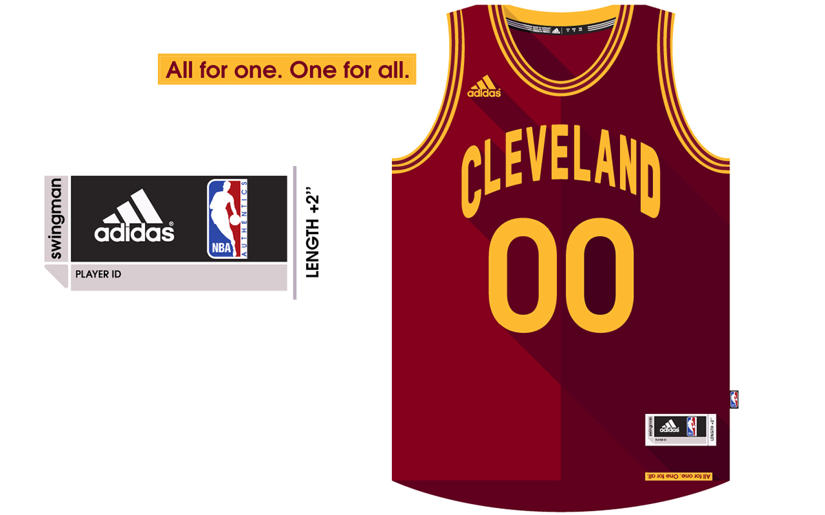 Cleveland adidas jersey