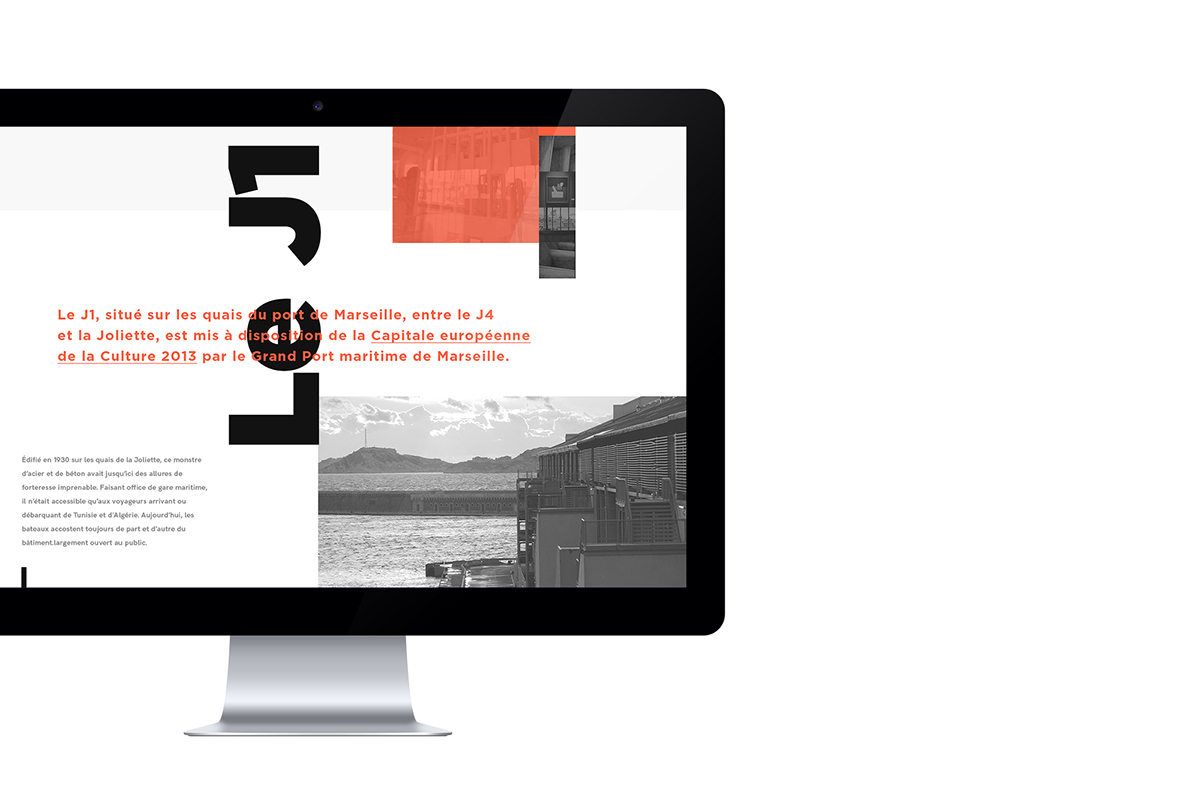 Le Corbusier marseille Webdesign