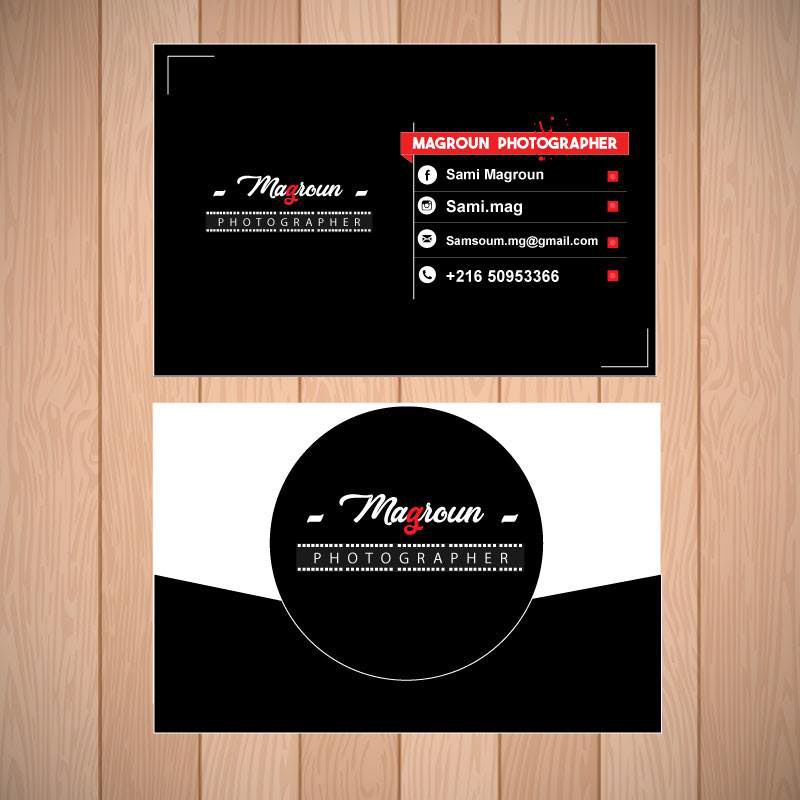 business card card bussiness carte de viste Carte visite graphic logo designer
