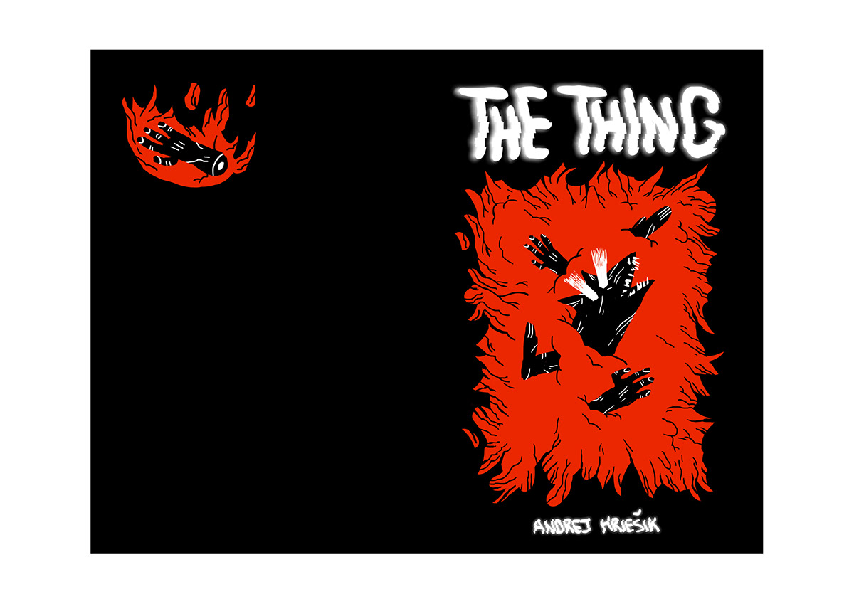 book horror ILLUSTRATION  illustrations movie the thing